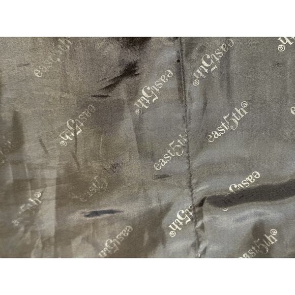 Genuine Leather Jacket East 5th Petite Medium Brown - Picture 12 of 12